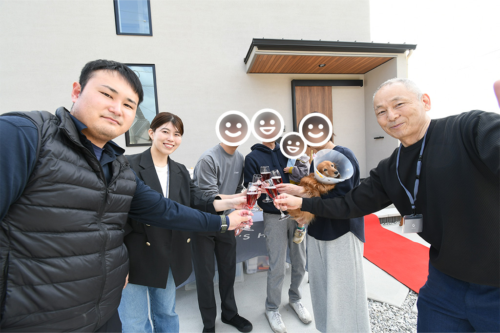 S様邸の引渡式を行いました♪