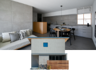 街の情景とプライベートテラスを愉しむ家